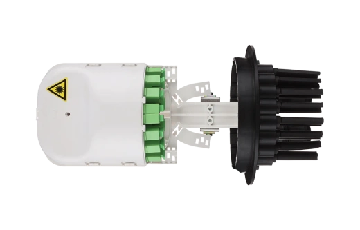 Муфта-кросс МКО-С7/СМ4-1PLC4-SC/APC-10SC-10SC/APC-1SC/APC  ССД