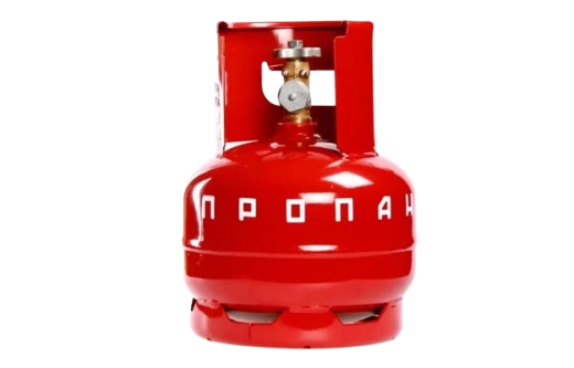 Баллон 5.0 л к газовой горелке с вентилем