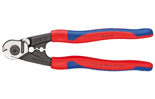 KN-9562190 Тросорез для резки проволочных тросов d до 7 мм Knipex