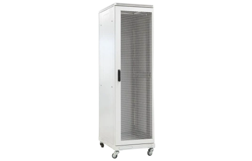 Шкаф телекоммуникационный напольный 19",33U(800x1000), ШТ-НП-33U-800-1000-П, передняя дверь перфорированная ССД