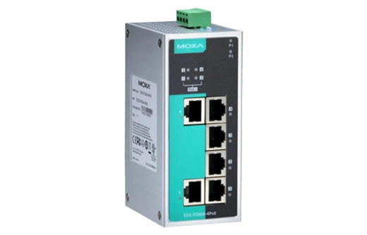 Коммутатор Moxa EDS-P206A-4PoE-T