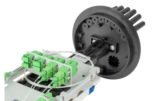 Муфта-кросс МКО-С6/С09-1PLC4-SC/APC-10SC-10SC/APC-2SC/APC ССД