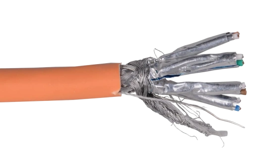 LC1-C6A04-622 ITK Кабель связи витая пара S/FTP, кат.6A 4х2х23AWG solid, LSZH, 305м, зеленый
