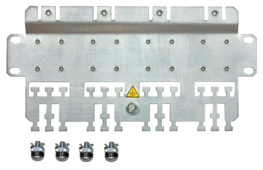Панель несущая 10" 3U для 4 ВКР-3 ВОКС ССД