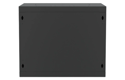 Шкаф телекоммуникационный настенный разборный черный 19”,9U(600x650), ШТ-НСр-9U-600-650-П-Ч дверь перфорированная ССД