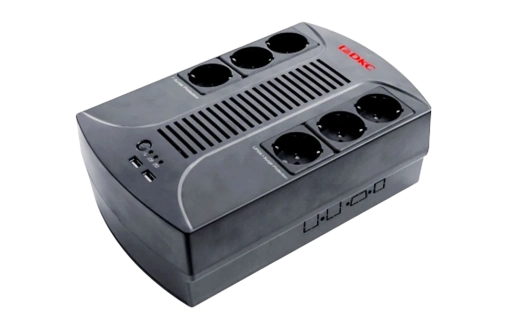 INFOPDU800 Линейно-интерактивный ИБП, Info, 800VA/480W, 6xSchuko, USB для зарядки (2), USB + RJ11, 1x8Aч