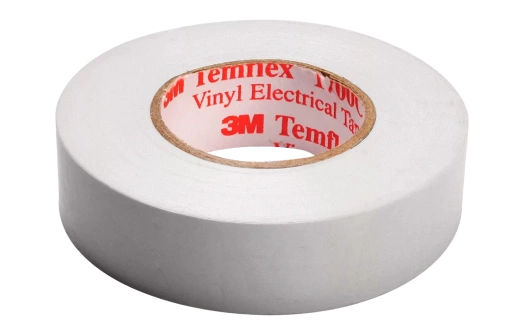 7100080344 Temflex 1300, белая, универсальная изоляционная лента, 19мм х 20м х0,13мм