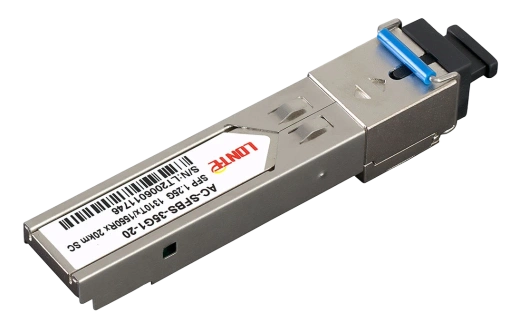 SFP WDM 1.25G Tx1310/Rx1550 20km SC DDM