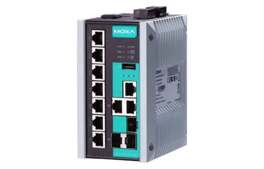 Коммутатор Moxa EDS-510E-3GTXSFP-T