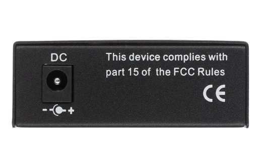 Медиаконвертер 10/100/1000M, Tx1310/Rx1550 20km, RJ45 SC