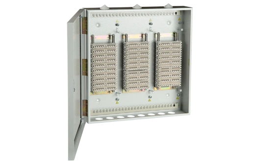 Шкаф ШРН-В/300-Р 300 пар, плинты ПВТ-10Р-5е ССД