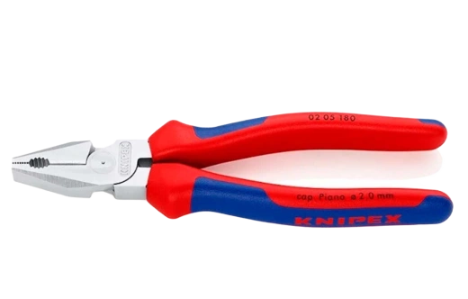 KN-0205180 Плоскогубцы Knipex 0205 180мм с высоким соотношением плеч рычага