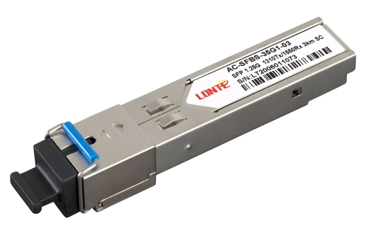 SFP WDM 1.25G Tx1310/Rx1550 3km SC DDM