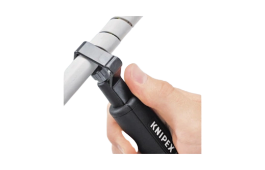 KN-1630135SB Стриппер для круглого кабеля из ПВХ, резины, силикона, тефлона (ПТФЭ), Ø 6 -29 мм, длина 135 мм, SB
