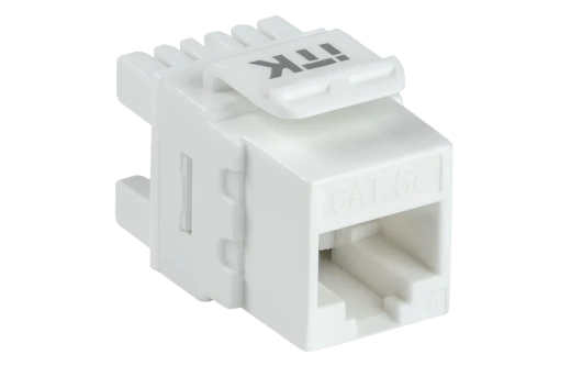 CS1-1C5EU-12 ITK Модуль Keystone Jack кат. 5E UTP 110 IDC 180 град.