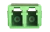 Адаптер (розетка) LC/APC duplex бесфланц.