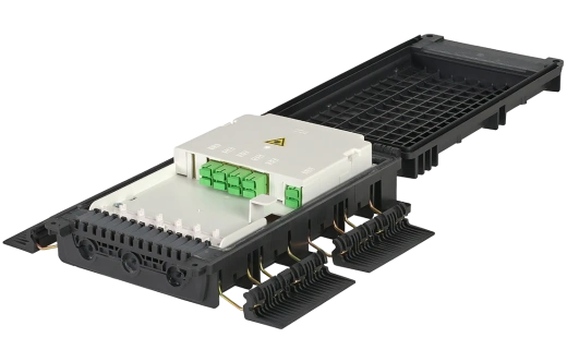 Муфта-кросс МКО-П2/С09-1PLC8-SC/APC-12SC-10SC/APC-1SC/APC ССД