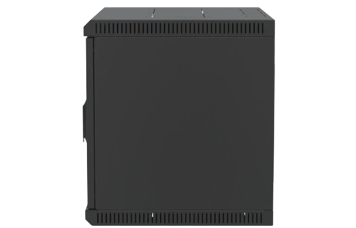 Шкаф телекоммуникационный настенный разборный черный 19”,9U(600x350), ШТ-НСр-9U-600-350-М-Ч дверь металл ССД