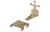 Кронштейн для крепления муфт МОГ-Т3 ССД