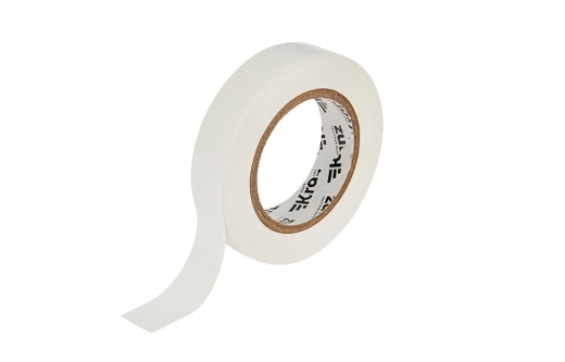 KR-09-2601 Изолента ПВХ KRANZ 15 мм х 20 м, белая, упаковка 10 роликов