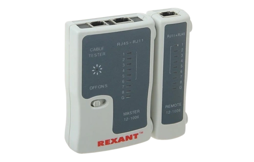 12-1006 Тестер кабеля RJ-45+RJ-11 468 REXANT
