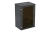 Шкаф телекоммуникационный настенный разборный черный 19”,18U(600x650), ШТ-НСр-18U-600-650-С-Ч дверь стекло ССД
