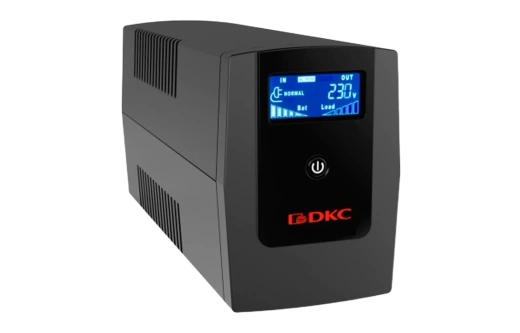 INFOLCD800I Линейно-интерактивный ИБП, Info, 800VA/480W, 3xIEC C13, USB + RJ45, 1x8Aч