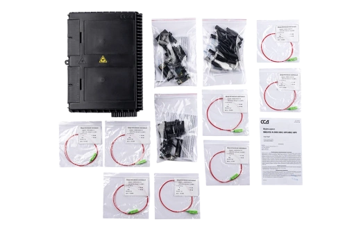 Муфта-кросс МКО-П3/C09-20SC-8SC/APC -8SC/APC ССД