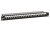 246037 Hyperline PP3-19-24-8P8C-C5E-SH-110D Патч-панель 19", 1U, 24 порта RJ-45 полн. экран., категория 5e, Dual IDC, ROHS, цвет черный