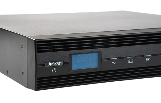 493 SKAT-UPS 3000 RACK ИБП 2U On-Line, 3000 ВА/2700 Вт, 220В, без АКБ, RS 232/SNMP