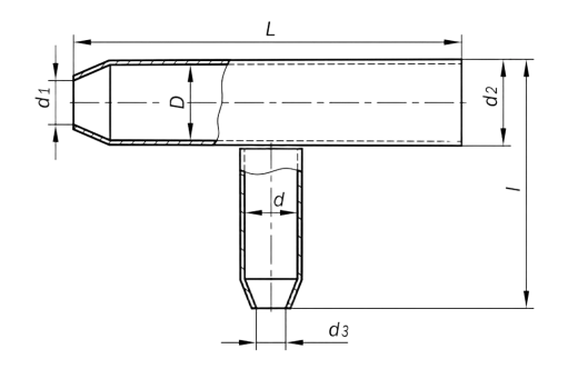Муфта свинцовая тройниковая МСТ 7х4х4 ССД