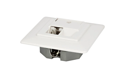 22883 Hyperline SB-GTF1-8P8C-C5E-WH Розетка RJ-45, одинарная, категория 5e, внутренняя