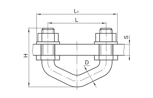 Узел крепления КГП-7-3