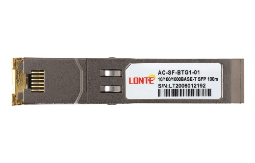 SFP 10/100/1000 Base-T 100m RJ45