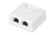 WRline WR-WS-8P8C-C5E-SH-2 Розетка компьютерная RJ-45, категория 5e, экранированная, двойная, внешняя, Dual IDC, цвет белый