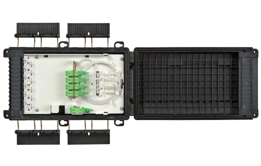 Муфта-кросс МКО-П2/С09-1PLC8-SC/APC-12SC-10SC/APC-1SC/APC ССД