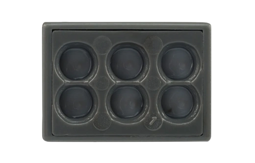 07-3060 Экспресс-клемма с пастой, 6-проводная до 2,5 мм?, серая (50 шт./уп.) (773-306) REXANT