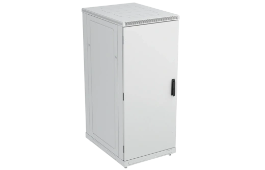 Шкаф телекоммуникационный напольный 19",27U(600x1000), ШТ-НП-27U-600-1000-М, передняя дверь металл ССД