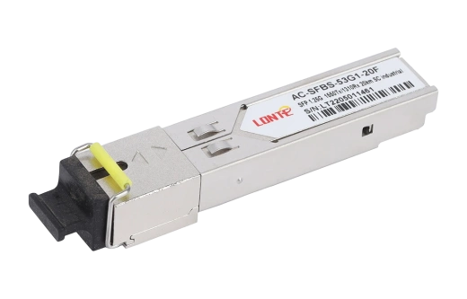 Модуль SFP WDM 1.25G Tx1550/Rx1310 20km SC DDM  Industrial