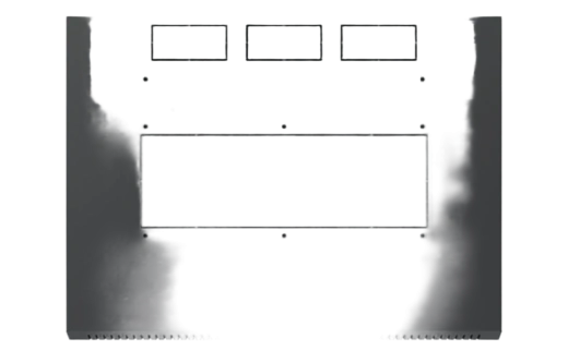 Шкаф телекоммуникационный настенный разборный черный 19”,9U(600x350), ШТ-НСр-9U-600-350-С-Ч дверь стекло ССД