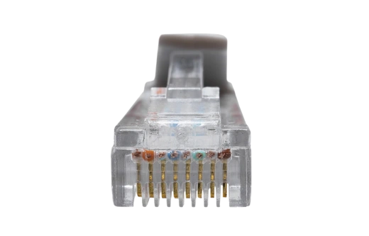 10-0141-5 SUPRLAN Патч-корд UTP 5e 4x2 26AWG (7x0.16mm) Cu LSZH серый 1,5м