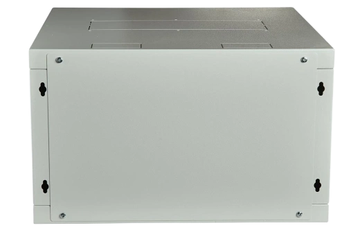 Шкаф телекоммуникационный настенный разборный 19”,9U(600x550), ШТ-НСр-9U-600-550-П дверь перфорированная ССД