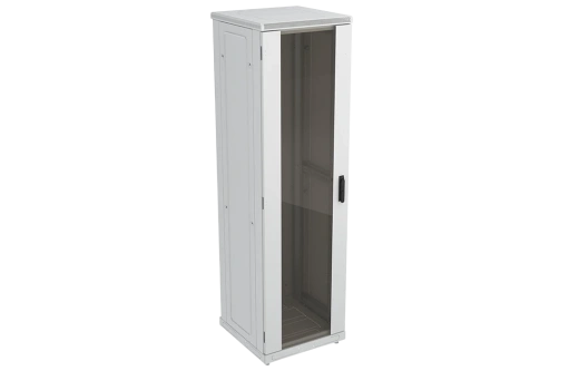 Шкаф телекоммуникационный напольный 19",47U(600x800), ШТ-НП-47U-600-800-С, передняя дверь стекло ССД