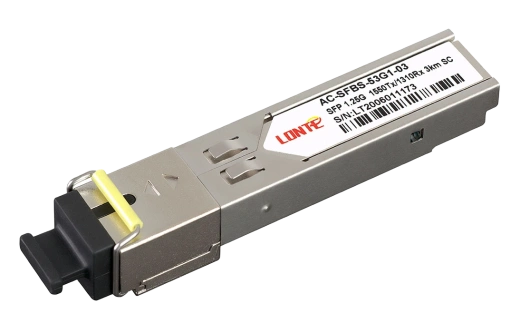 SFP WDM 1.25G Tx1550/Rx1310 3km SC DDM