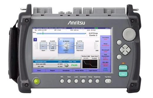 Рефлектометр Anritsu MT9085A-053 SM, 39/37,5 dB, 1310/1550 nm, SLS, FC адаптер