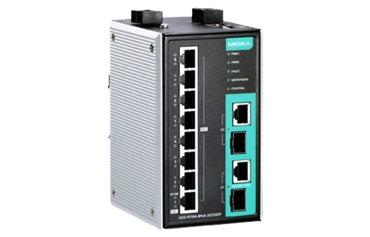 Коммутатор Moxa EDS-P510A-8PoE-2GTXSFP-T