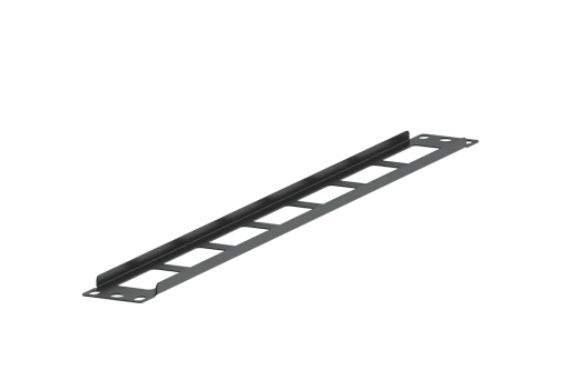 Органайзер кабельный горизонтальный с окнами 19"  ОКГО-19"-1U