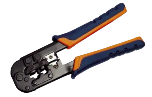 TM1-B10H ITK Инструмент обжим для RJ-45,12,11 без храп мех сине-оранж