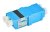 Адаптер (розетка) LC/UPC SM duplex (SC тип) бесфланцевый