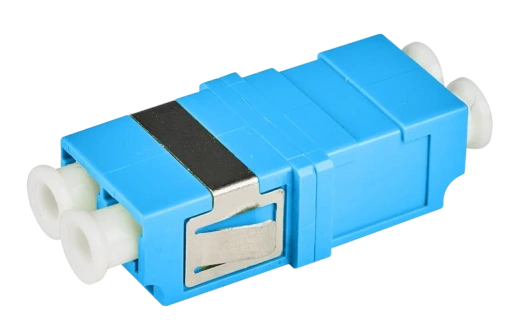 Адаптер (розетка) LC/UPC SM duplex (SC тип) бесфланцевый